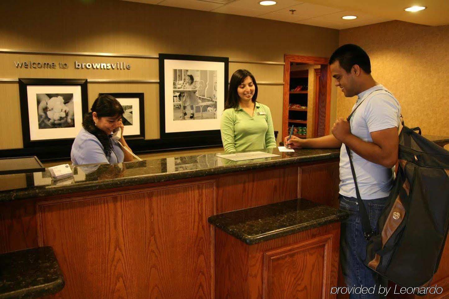 Hampton Inn And Suites-Brownsville Beltér fotó